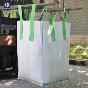 Wholesale 500KG 1000KG FIBC Bulk Bags Large Grain Seed Soft Container Bags White Color from china suppliers