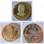 OEM / ODM copper / zinc alloy 1.2mm thickness Silver Bars Or Coins