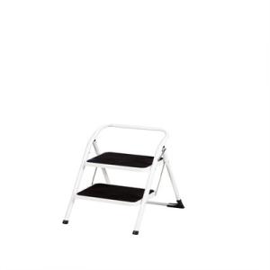 Wholesale Foldable Carbon Aluminum Steel Hand Truck Ladder White Square 2 Step from china suppliers