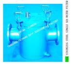 STRAIGHT-THROUGH STAINLESS STEEL SEA WATER FILTER AS125 CB/T497-2012 FORAUXILIAR