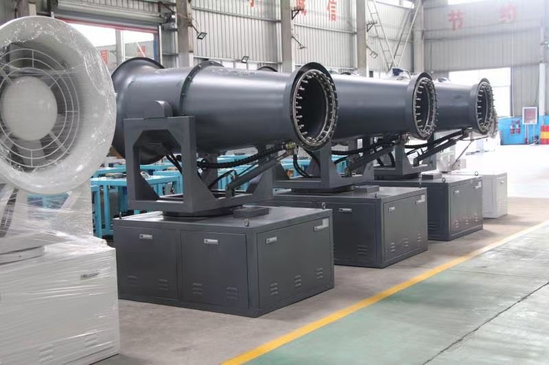 Rust Removal Dust Suppression Fog Cannon Machine Shot Blasting
