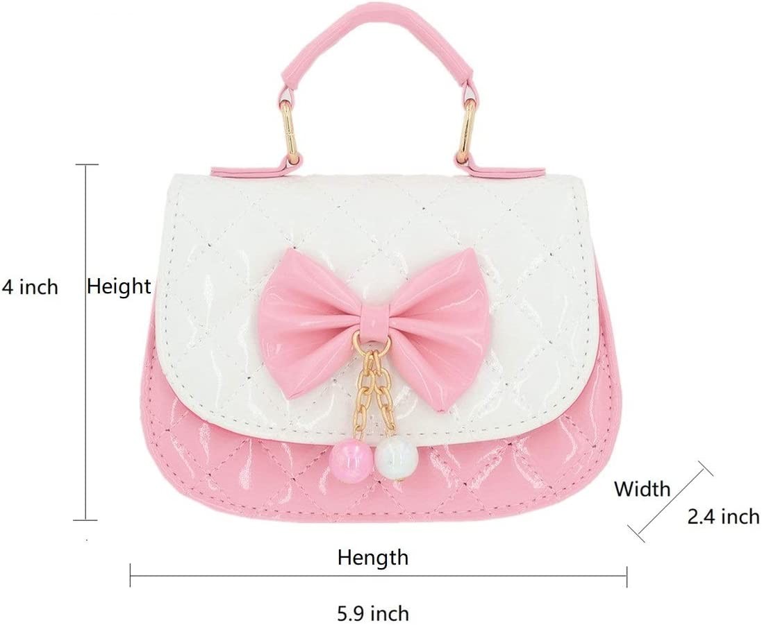 Waterproof Little Girls Crossbody Purses Toddler Mini Cute Princess Handbags