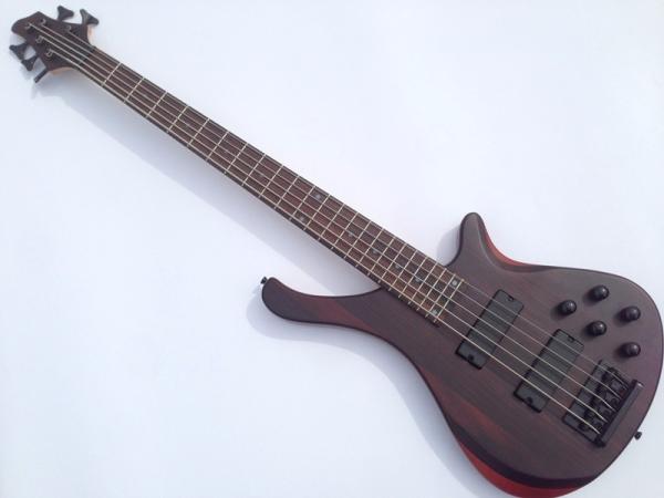 professional high quality 5 string permance bass guitar Through Neck rosewood