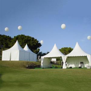Wholesale Restaurant Catering Outdoor Dining Tent 5x5m PVC Canvas Pagoda Shelter from china suppliers