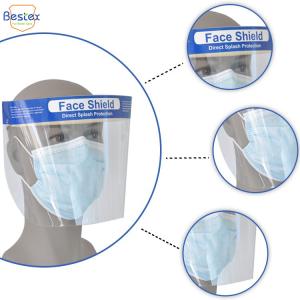 Wholesale chemical safety PET ISO13485 Anti Fog Face Shields For Dust from china suppliers