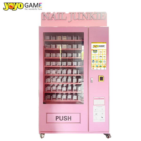 Eyelashes And Cosmetics With 21.5 Inches Advertisement Screen Beauty Vending