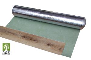 Wholesale High Density 2mm Thick Rubber Floor Underlayment Silver Foil For Laminate Flooring from china suppliers