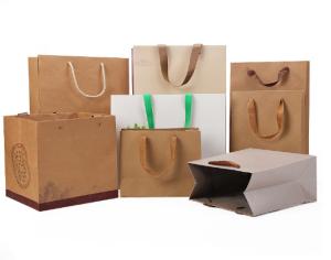 Wholesale Greaseproof 21*11*27cm Printed Shopping Bag from china suppliers