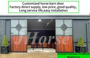 Wholesale Infilled Bamboo Double Sling Door 4x5m Stall Panels For Horse Barns from china suppliers