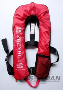 Wholesale EN ISO12402-3 CE 150N Inflatable Adult Life Jacket Vest With Safety Harness &amp; Lifeline from china suppliers