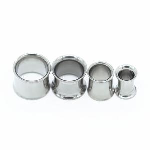 Wholesale Ear Gauges Double Flares Stainless Steel Ear Tunnels Plugs Decoration Jewelry from china suppliers
