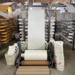 Polypropylene PP Woven Fabric UV Treated 40gsm-170gsm Customized Color