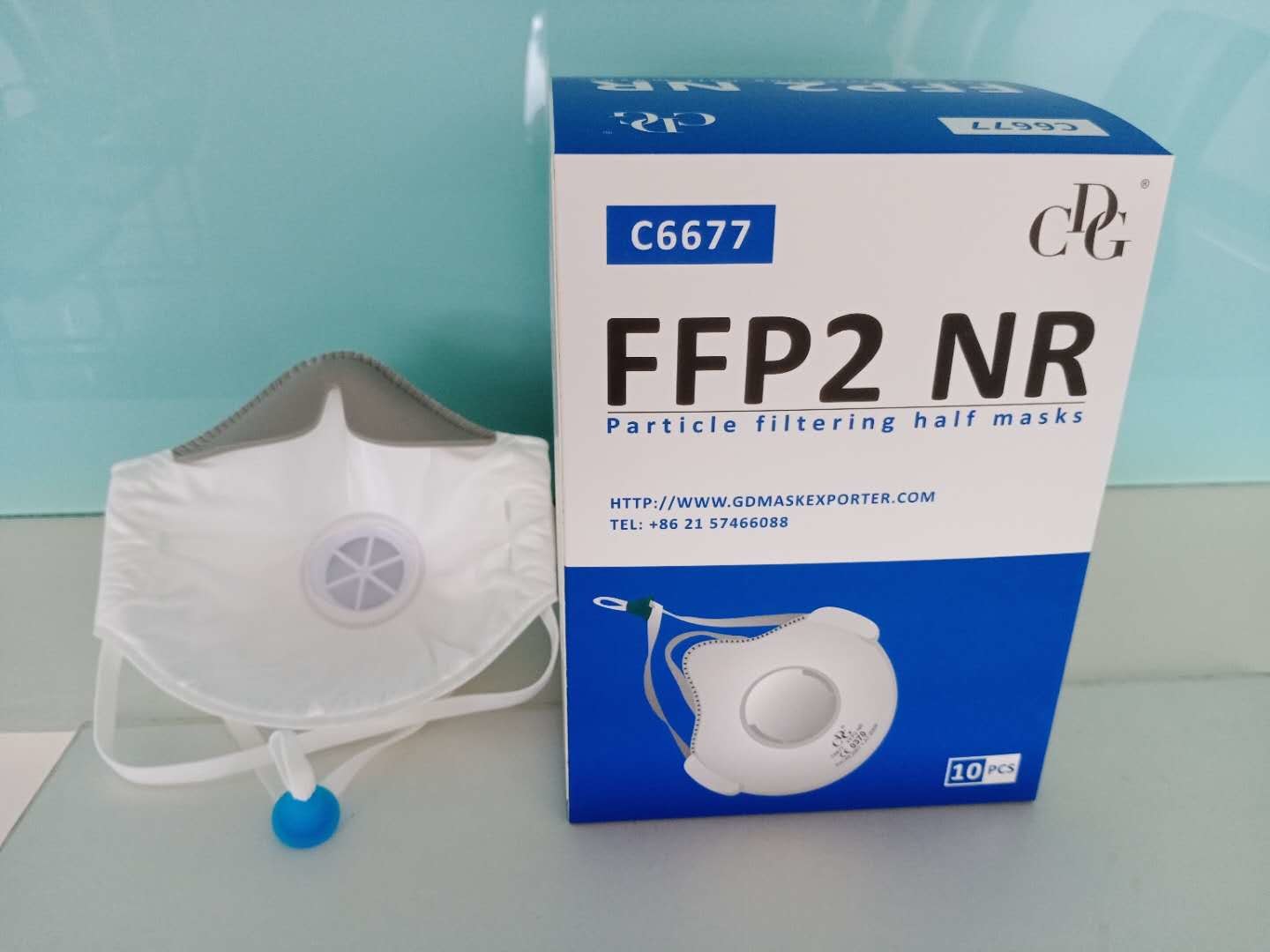 95% Filtered Headloop Meltblown Cloth FFP2 Cup Mask