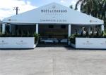 10mx12m Luxurious Party Wedding Tents Refugees Against Severe Fire