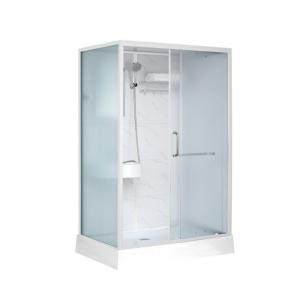 Wholesale Shower Cabins White Acrylic ABS Tray 1100*800*2150mm white aluminium from china suppliers