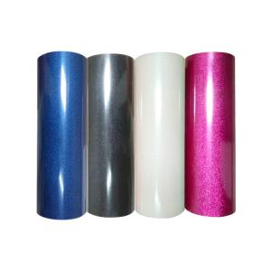 Wholesale Custom Glitter Heat Transfer Vinyl Sheets For Textile Fabric from china suppliers