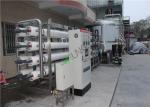 Cycle 45T Big Seawater Desalination Equipment , Sea Water Filtration RO Plant