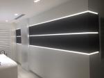 Polished 2m Aluminum LED Profiles For Furniture Glass Cabinet
