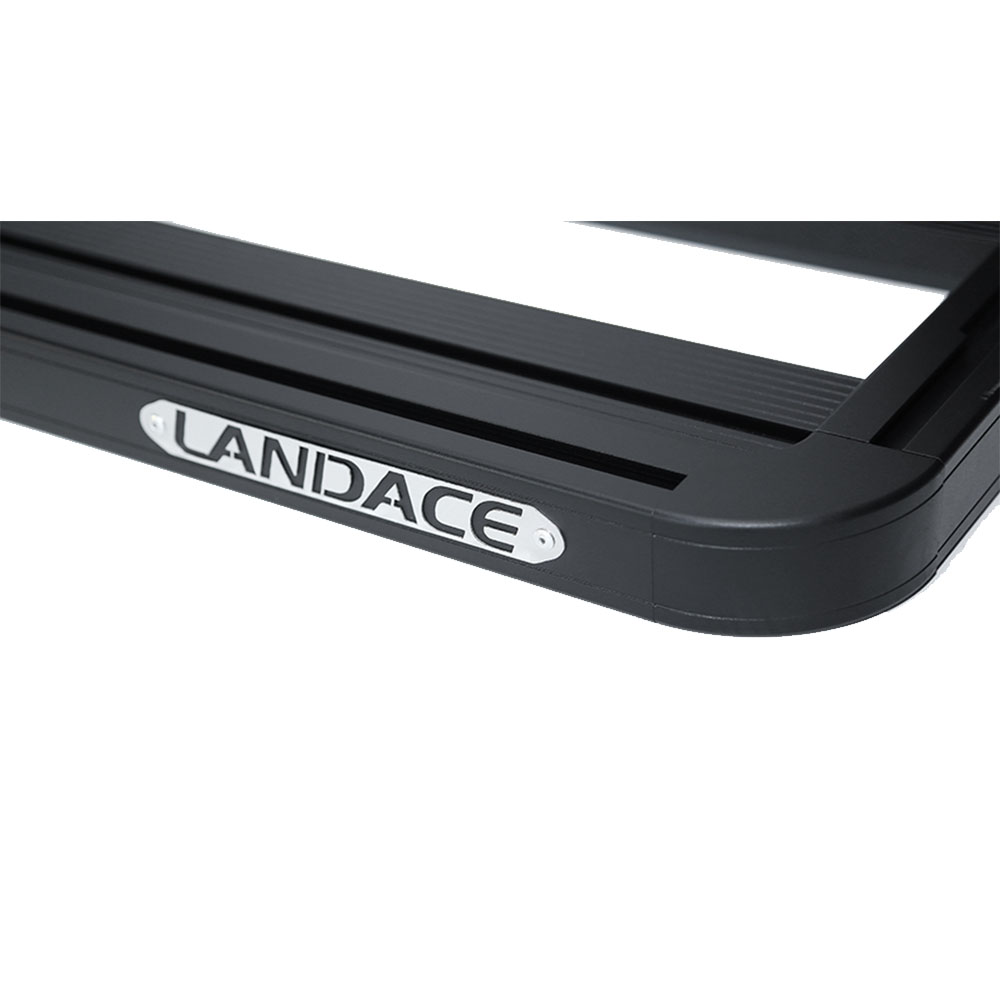OEM Low Profile Black Powder Coating Aluminum Extrusion Roof Rack Platform for 4WD Car