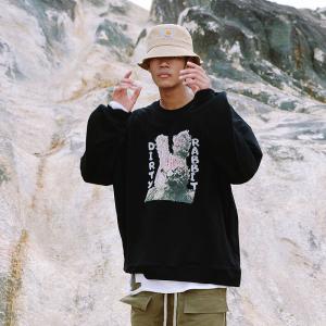 Wholesale OEM ODM Baggy Pullover Ladies Oversized Hoodies Anti Wrinkle from china suppliers