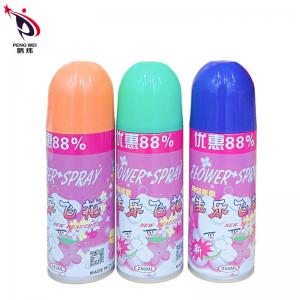 China Custom Logo 250ML Artificial White Party Snow Spray EN71 for Wedding Christmas Flower on sale