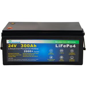 Wholesale 24V 300Ah Portable LifePO4 Battery Energy Storage Stable Deep Cycle from china suppliers