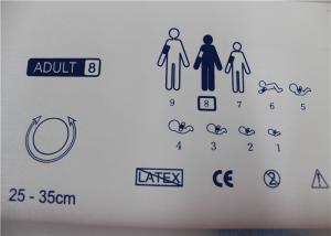 Wholesale Medical Non Invasive Blood Pressure Cuff One / Double Tube 27 - 35cm Size from china suppliers