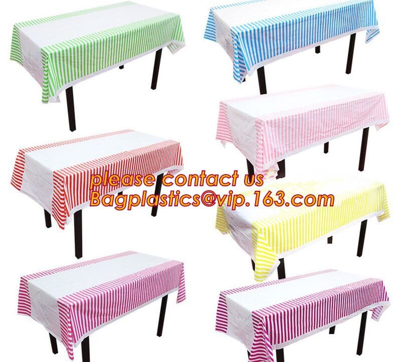 DIY Round PVC Table Cover Protector Desk Mat Table Cloth Pvc Transparent,stamping table cloth plaid PVC table cover