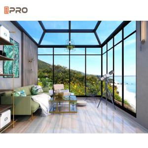 Wholesale Powder Coating Glass Prefab Sunroom Houses Aluminium Retractable Lowes from china suppliers