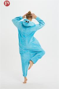 Wholesale Wholesale Soft Fluffy Flannel Plush blue elmo Animal Christmas Pajamas kigurumi from china suppliers