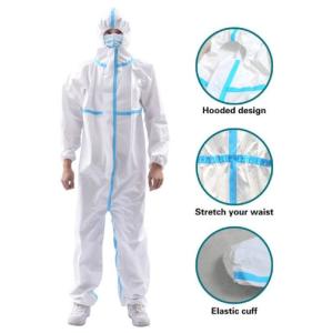 Wholesale Full Body Disposable Protective Clothing Against Germs Good Tensile Resistance from china suppliers