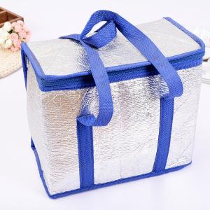 Wholesale wholesale portable large aluminium foil cooler bag reusable lunch insulated carry case food delivery box for food beer from china suppliers