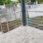 Outdoor Stainless Steel Staircase Handrail Inox Fence 201 304 316 Grade