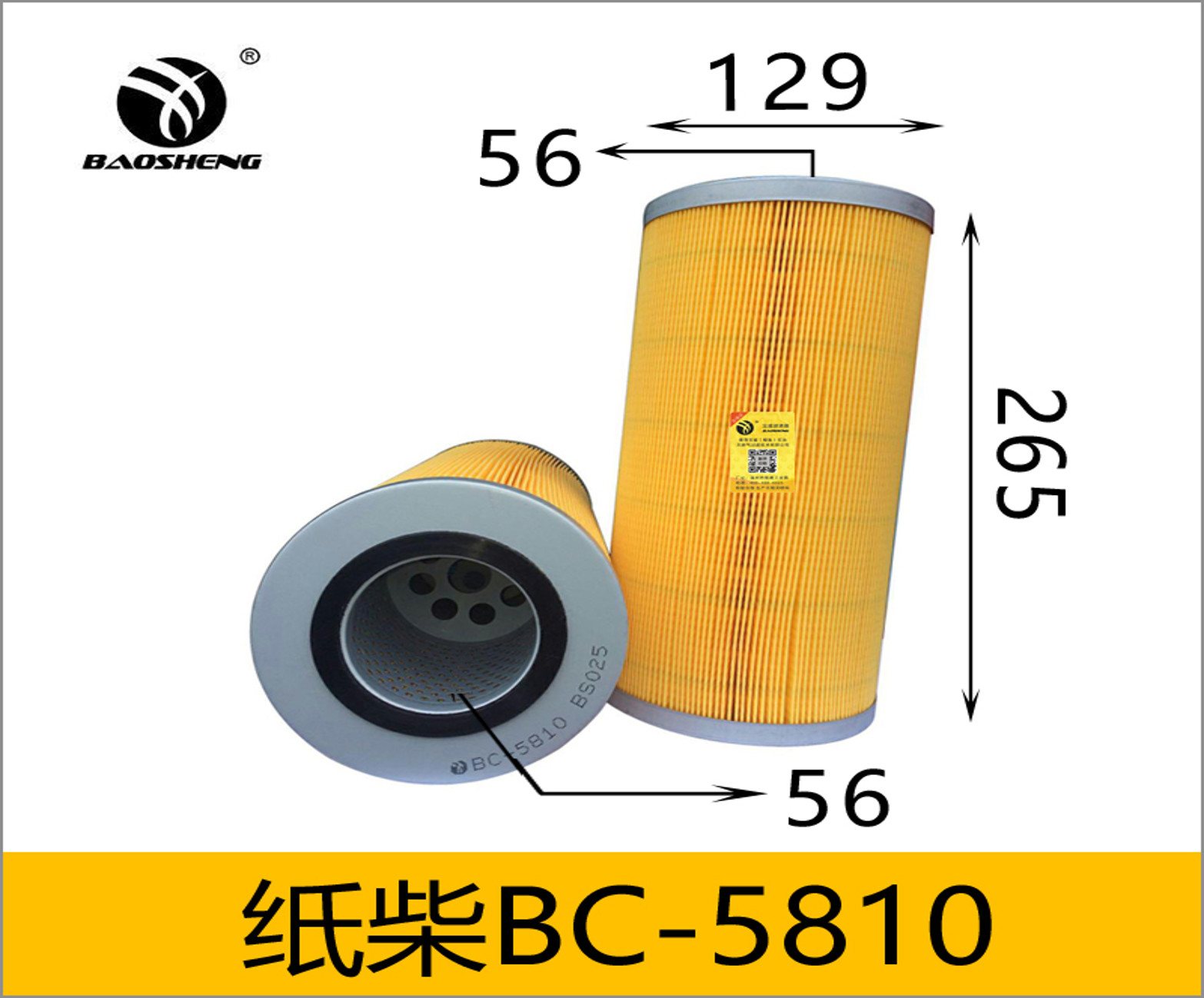 41650-501140 Excavator Fuel Filter P554056 119-5120010N