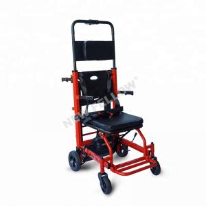 China Red Color Portable Electric Stair Climbing Wheelchair Lift Heavy Duty Flat Free Wheels on sale