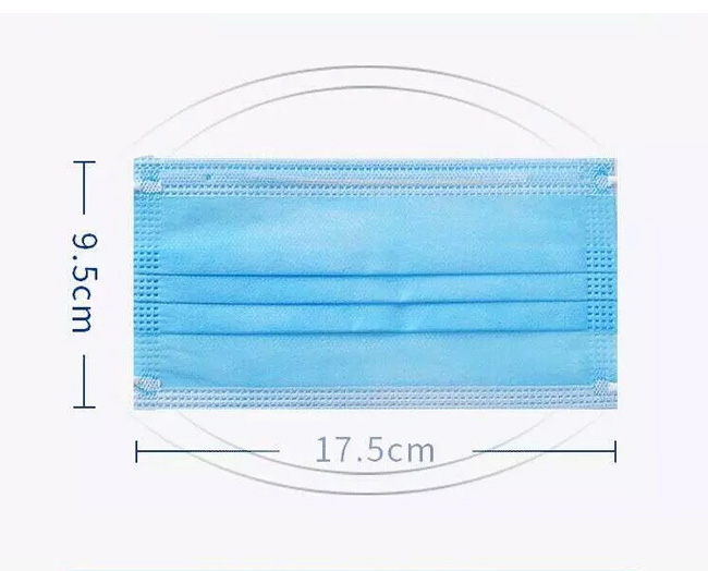 Wholesale 3ply Disposable Face Masks Surgical Medical Mask Facemask in Stock