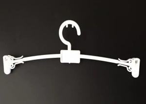 Wholesale White Clothing Store Hangers For Underware , Plastic Retail Hangers Eco Friendly from china suppliers