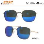 Classic culling fashion metal sunglasses ,UV 400 Protection Lens,suitable for