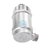 Side Row Air Vent Valve Stainless Steel Automatic Exhaust Valve For Heating /