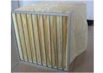 Synthetic Fiber 80% Humidity Pocket Air Filter Galvanized Steel Frame 50Pa