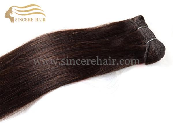 Top Quality 22 Inch Silk Straight Brazilian Remy Human Hair Weft Extensions For