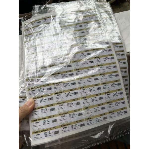 Wolverine 2ml Glass And Plastic Bottle Labels