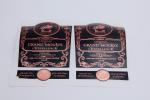 Hot Gold Wine Label Stickers Personalized Matte Waterproof Labels Sticker White