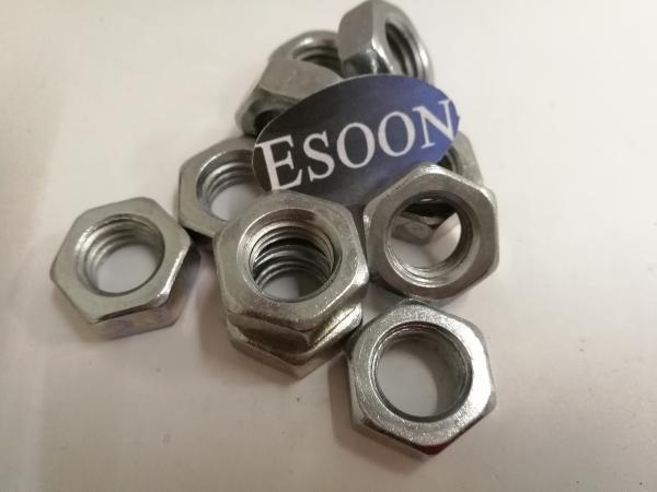 Quality M48-3.0 DIN439 Hex thin nut Yellow Zinc Plating Surface,Carbon steel Grade 8 for sale