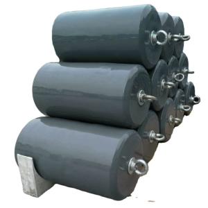 Wholesale Cylindrical Navy Grey Floating Foam Fender For Ship Protection from china suppliers