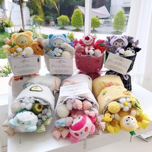 Wholesale 20x30cm Cartoon Doll Bouquets The Ideal Gift for Your Girlfriend on Valentine's Day from china suppliers