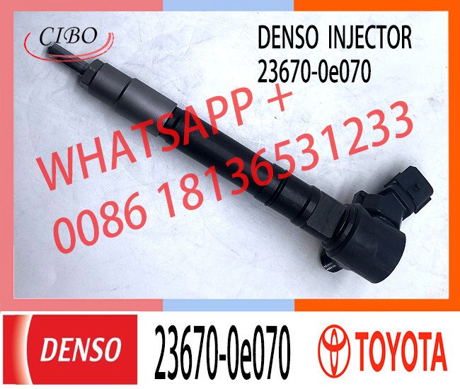 Genuine brand new 23670-09460 23670-0E070 fuel injector nozzle assy for den so Toyota injector