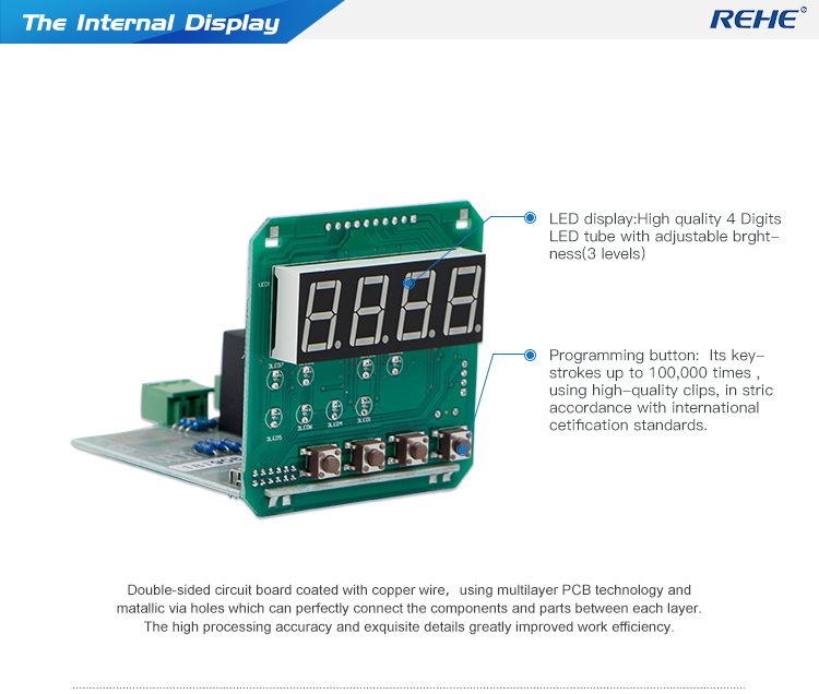 High quality Cheap Price LED AC/DC 0-500V Digital Panel Voltage Meter for solar panels