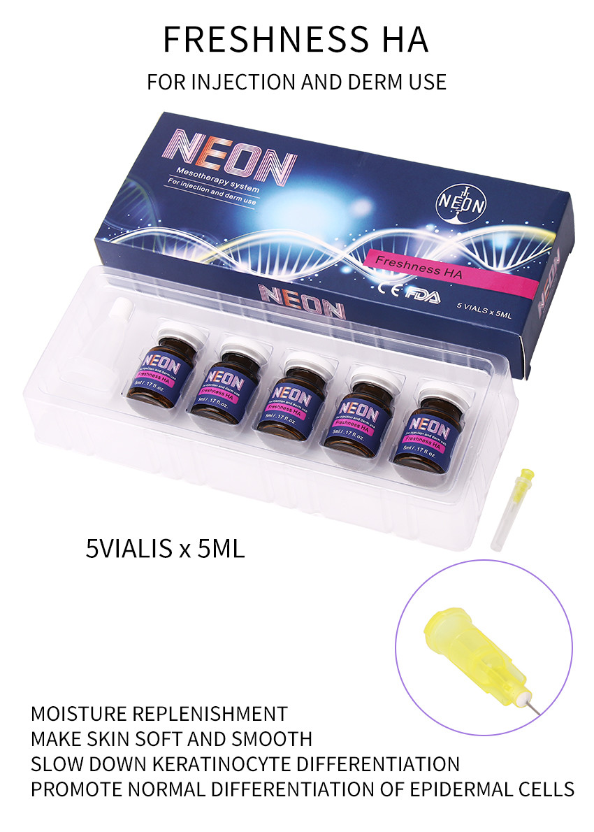 OEM Meso Therapy Serum Freshness Ha Moisturizing Hyaluronic Acid Injection