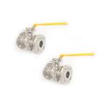 1/2" Two Pieces Ss316 Stainless Steel Valves Female Threaded